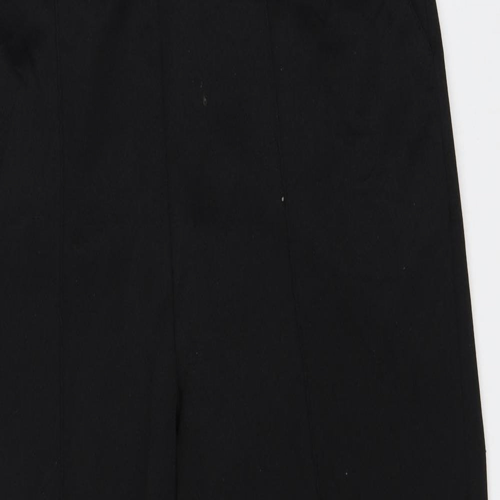 BM Womens Black   Trousers  Size 14 L22 in