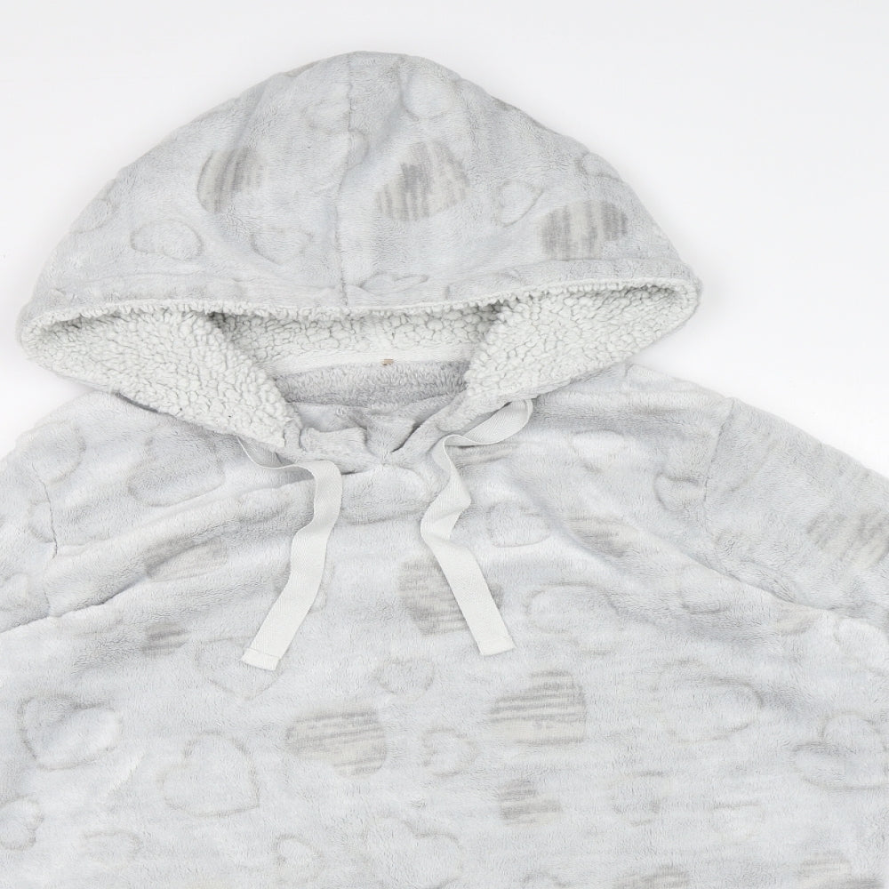 George Womens Grey Geometric   Pyjama Top Size 18