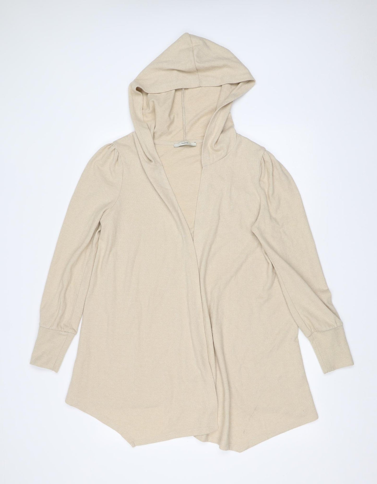 George Womens Beige   Cardigan Jumper Size S