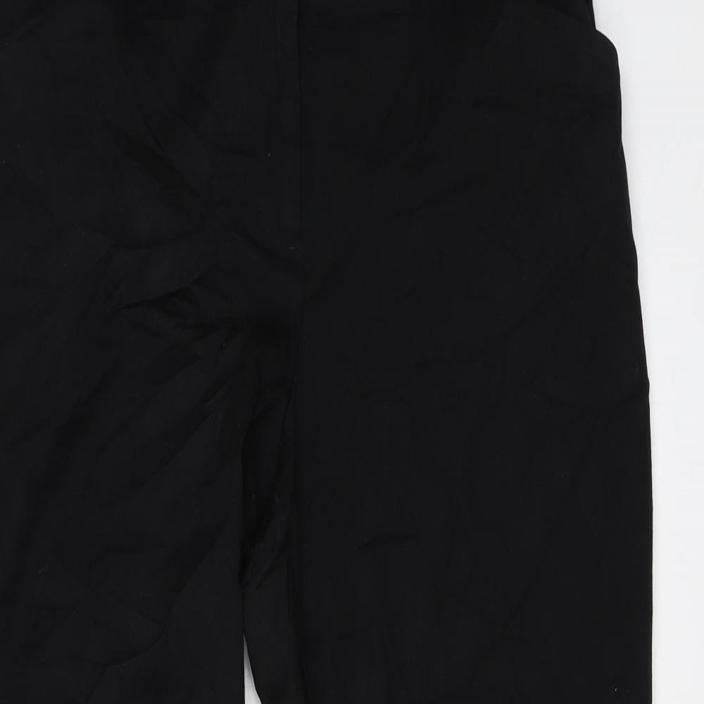 TU Womens Black   Trousers  Size 12 L27 in