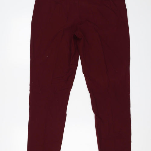 Topshop Womens Purple   Trousers  Size 14 L30 in