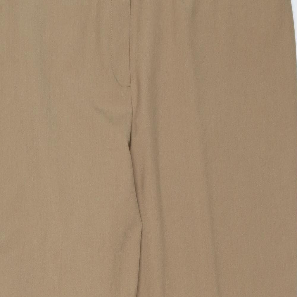 MARISOTA Womens Brown   Carrot Trousers Size 22 L27 in