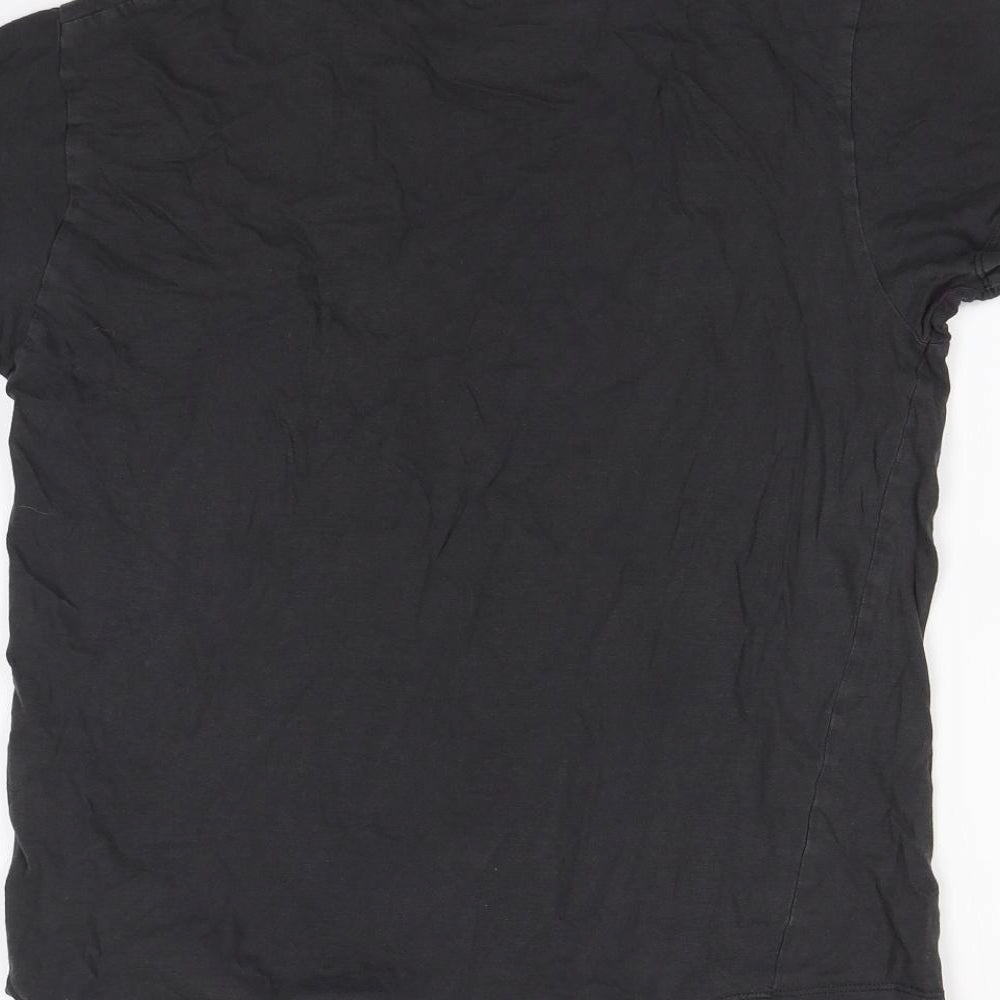 Cedar Wood State Mens Grey    T-Shirt Size M