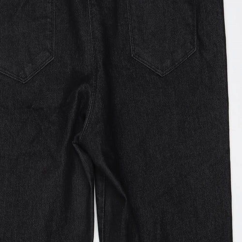 Preworn Womens Black   Straight Jeans Size 16 L25 in