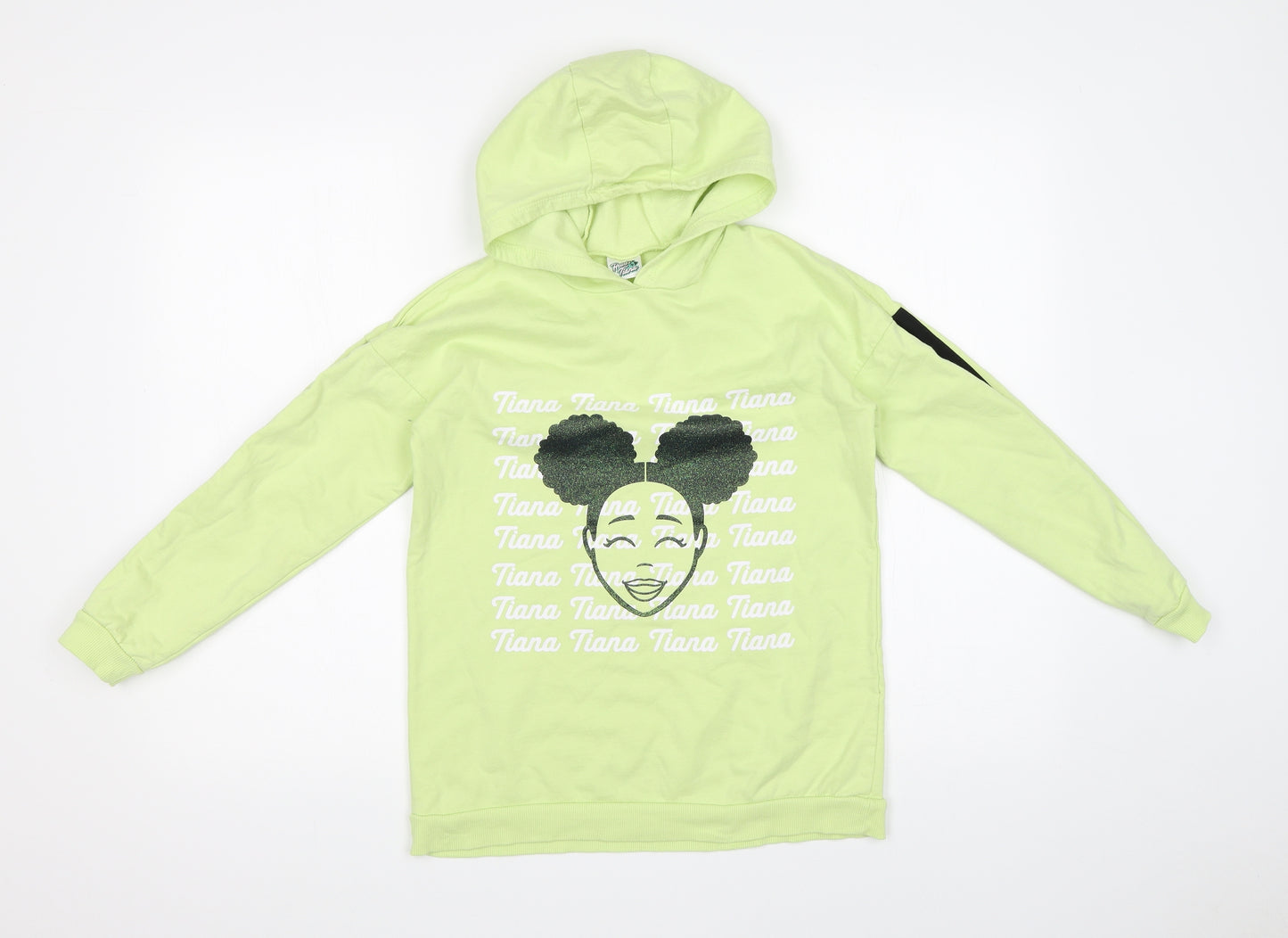George Girls Green   Pullover Hoodie Size 8-9 Years