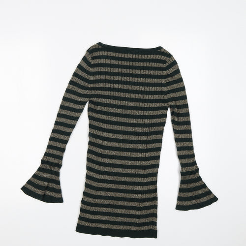NEXT Womens Multicoloured Striped  Bodycon  Size 8