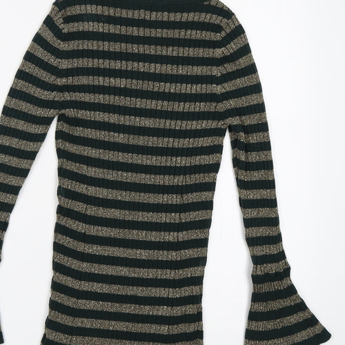 NEXT Womens Multicoloured Striped  Bodycon  Size 8