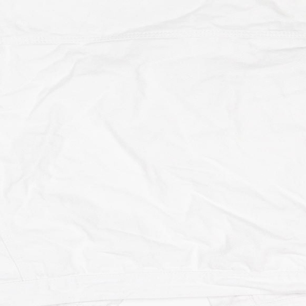 Boohoo Womens White   Jacket  Size 10
