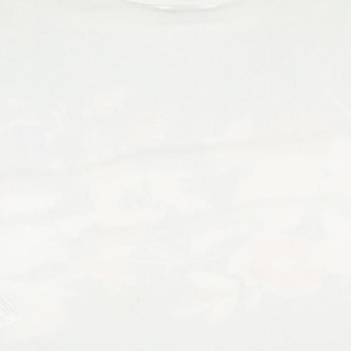Zara Womens Multicoloured Floral  Basic T-Shirt Size S