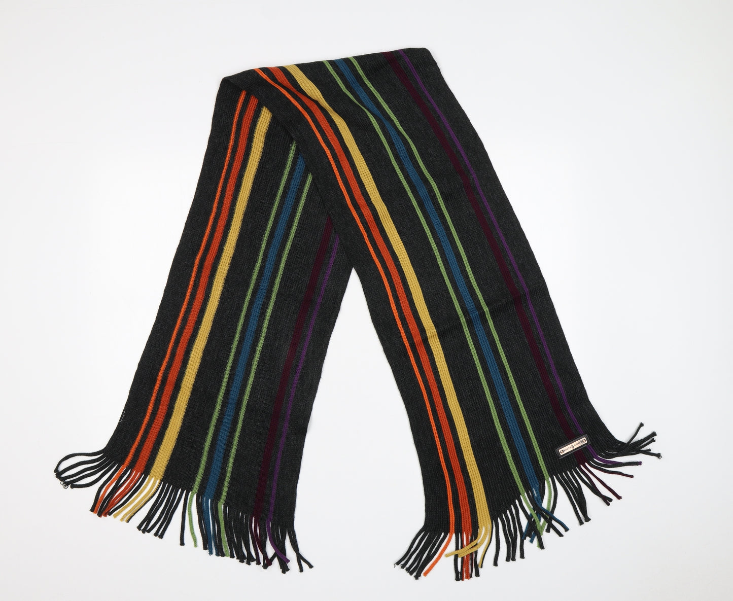 Ralph Lauren Unisex Multicoloured Striped  Scarf  One Size