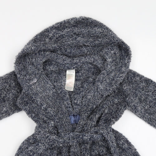 BOYS Boys Blue Solid   Robe Size 3-4 Years