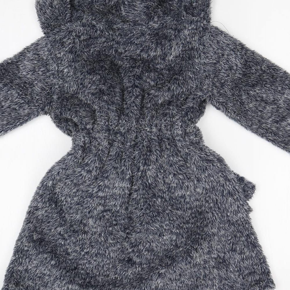 BOYS Boys Blue Solid   Robe Size 3-4 Years