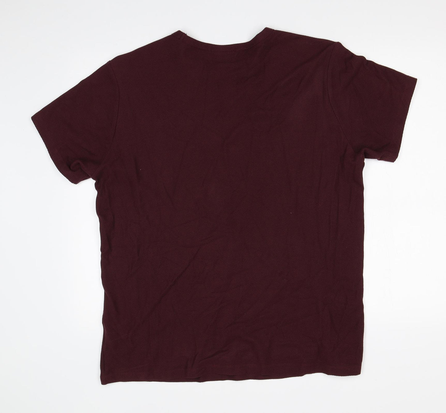 H&M Mens Purple    T-Shirt Size M