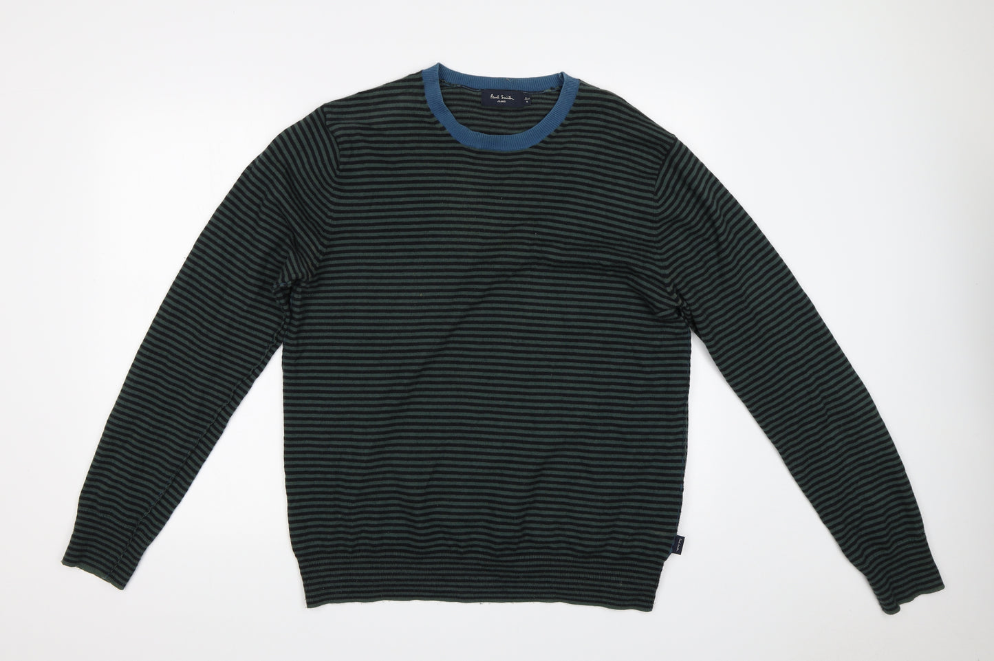 Paul Smith Mens Multicoloured Striped   T-Shirt Size XL