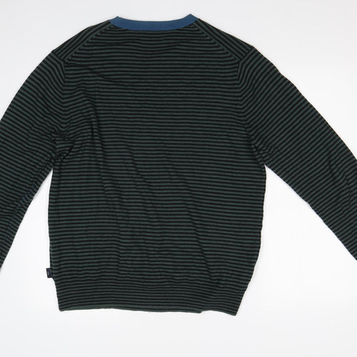 Paul Smith Mens Multicoloured Striped   T-Shirt Size XL