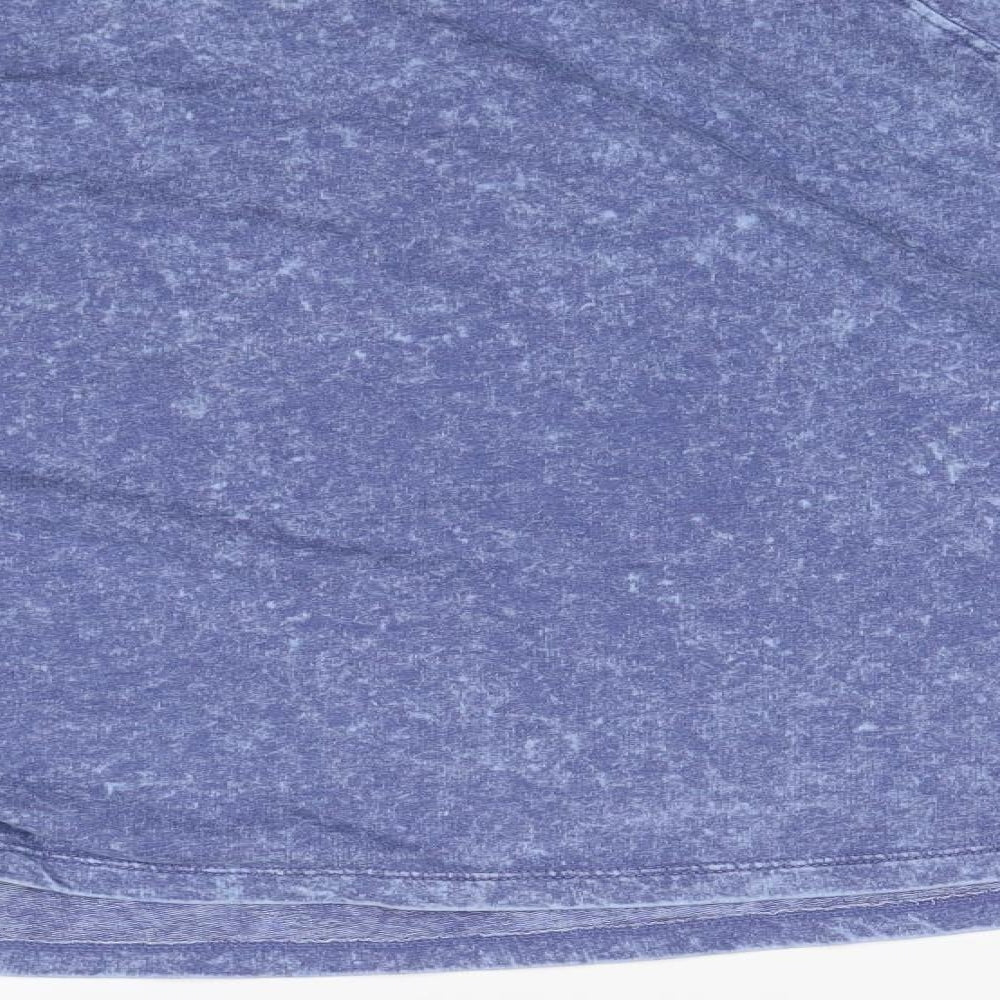 New Look Womens Blue Solid   Pyjama Top Size 16