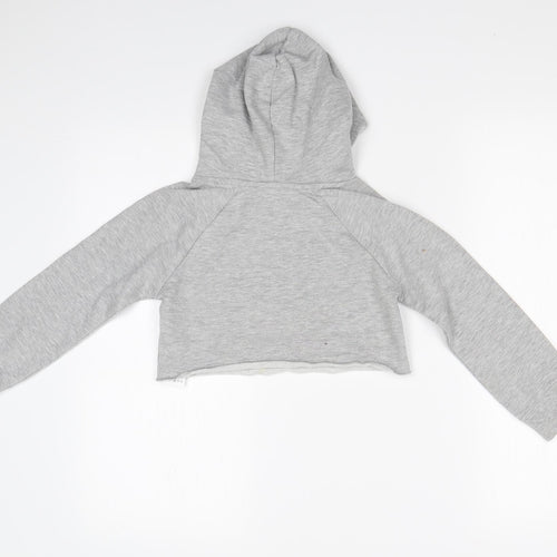 Blue Zoo Girls Grey   Pullover Hoodie Size 7-8 Years