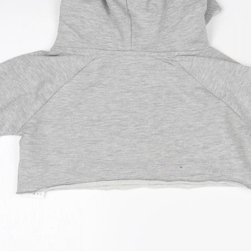 Blue Zoo Girls Grey   Pullover Hoodie Size 7-8 Years