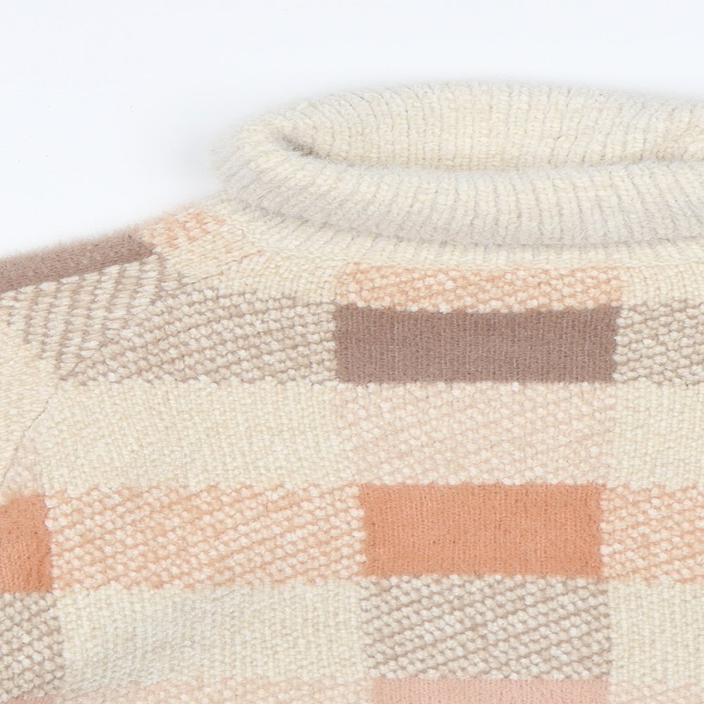 Primark Womens Multicoloured Check  Pullover Sweatshirt Size M