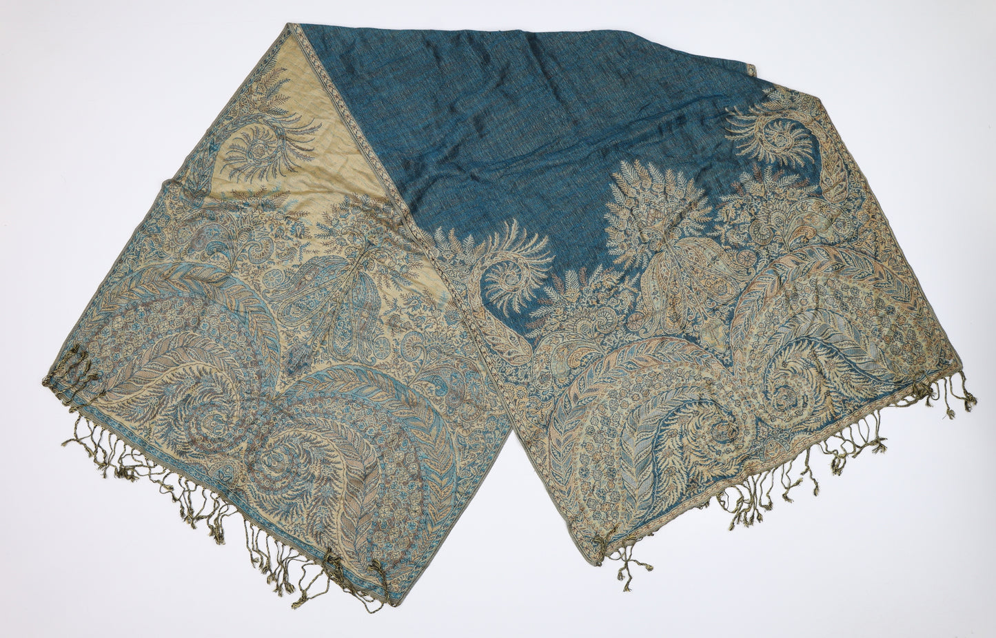 Preworn Womens Multicoloured Paisley   Shawl/Wrap