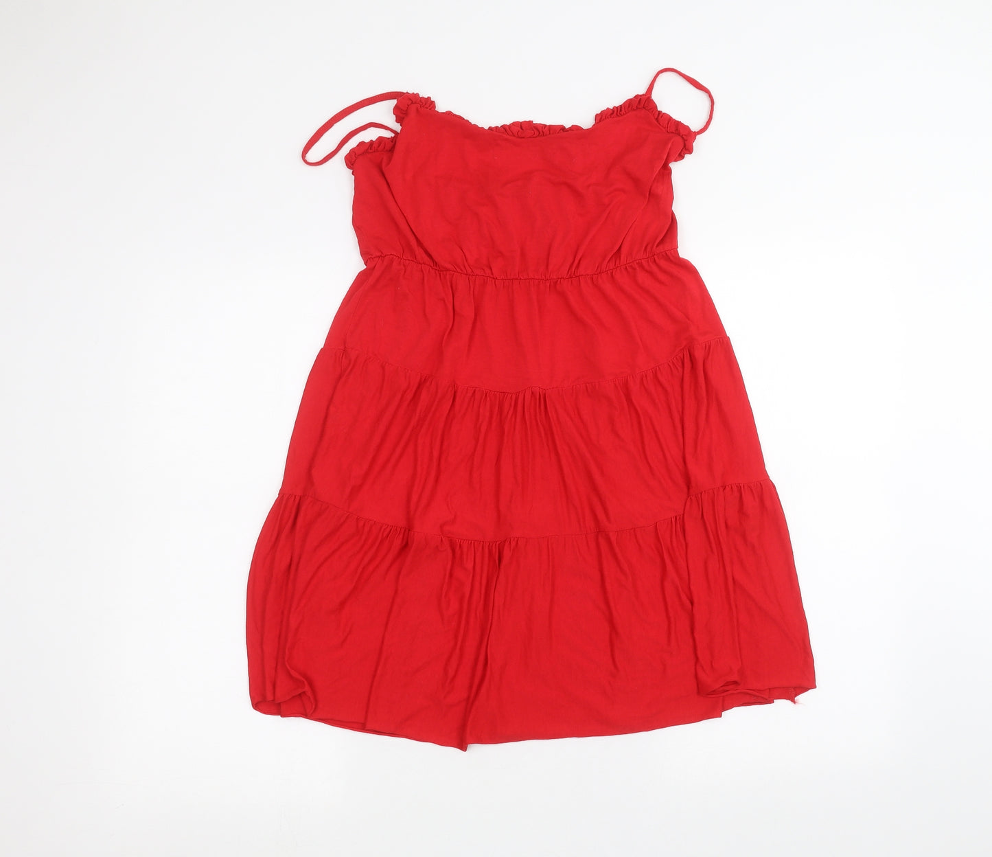 Boohoo Womens Red   A-Line  Size 10
