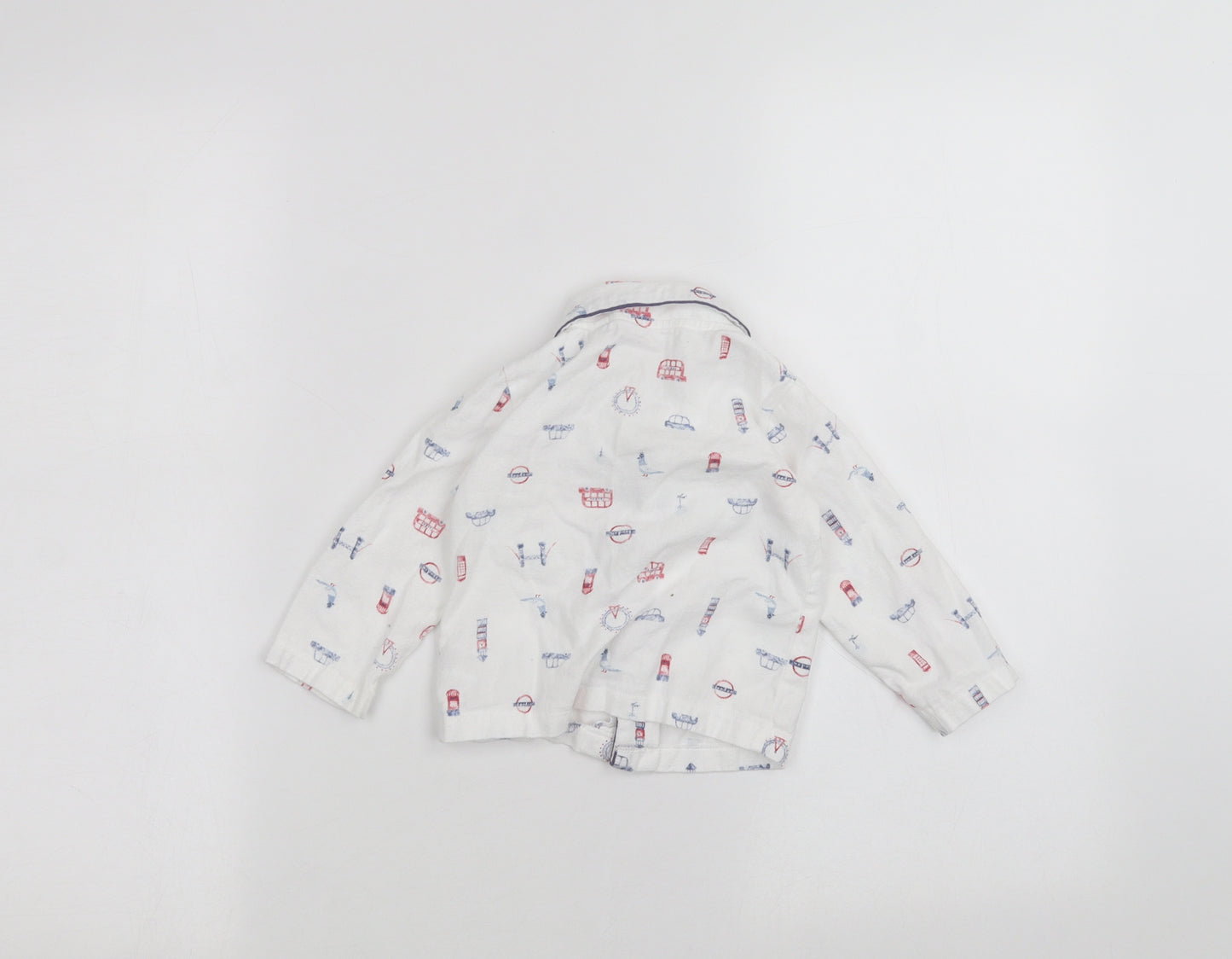 TU Baby White   Basic Button-Up Size 6-9 Months