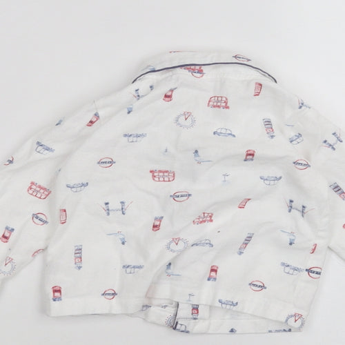 TU Baby White   Basic Button-Up Size 6-9 Months