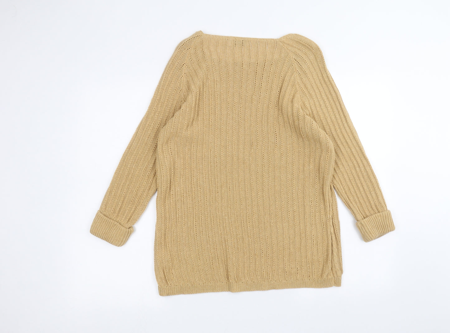 TRU Womens Brown   Pullover Jumper Size S