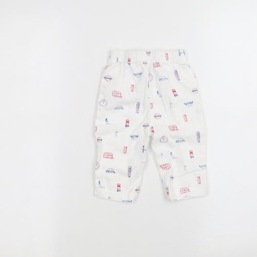 TU Baby White   Sweatpants Trousers Size 6-9 Months