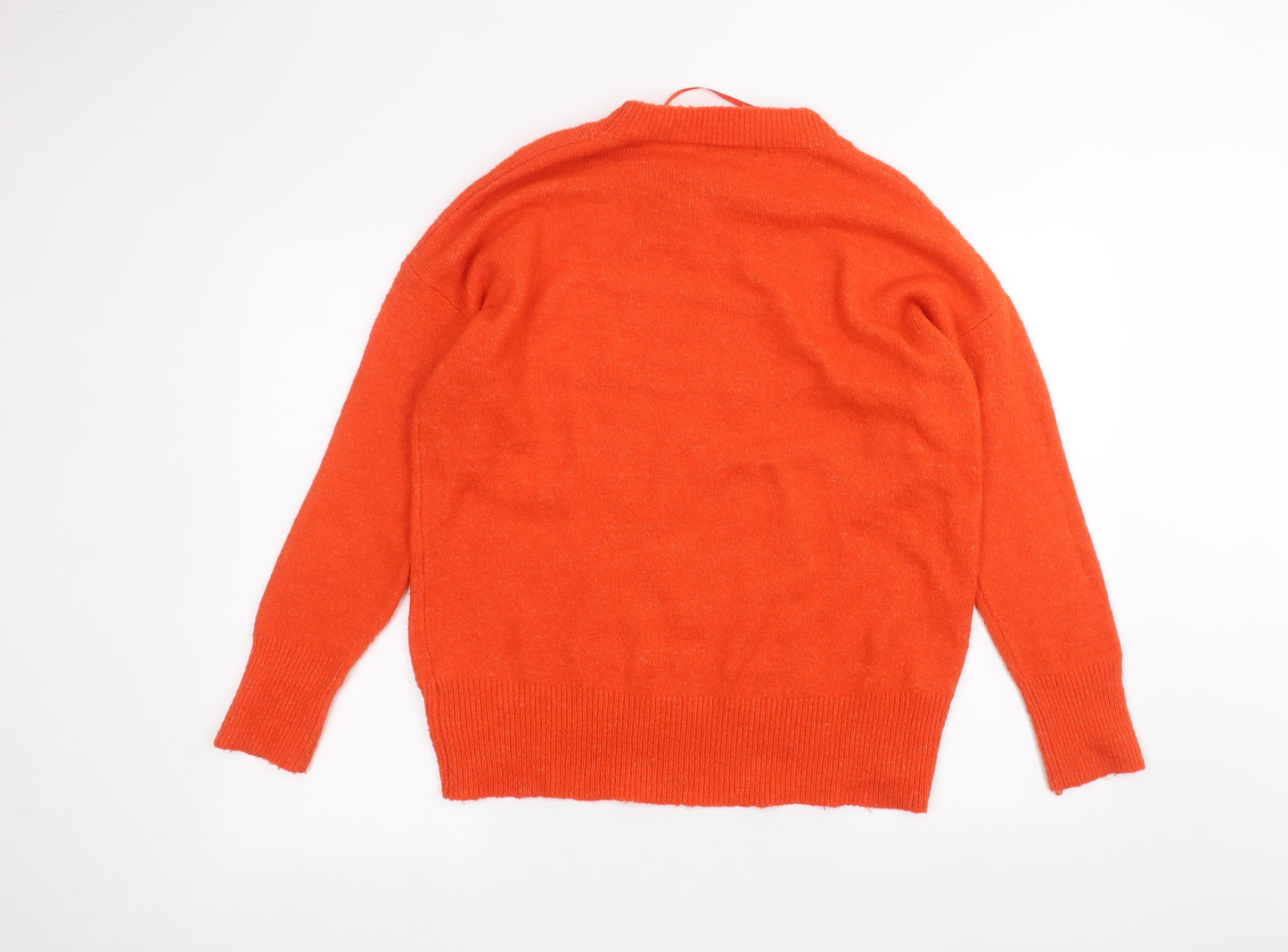 Primark Womens Orange   Pullover Jumper Size S