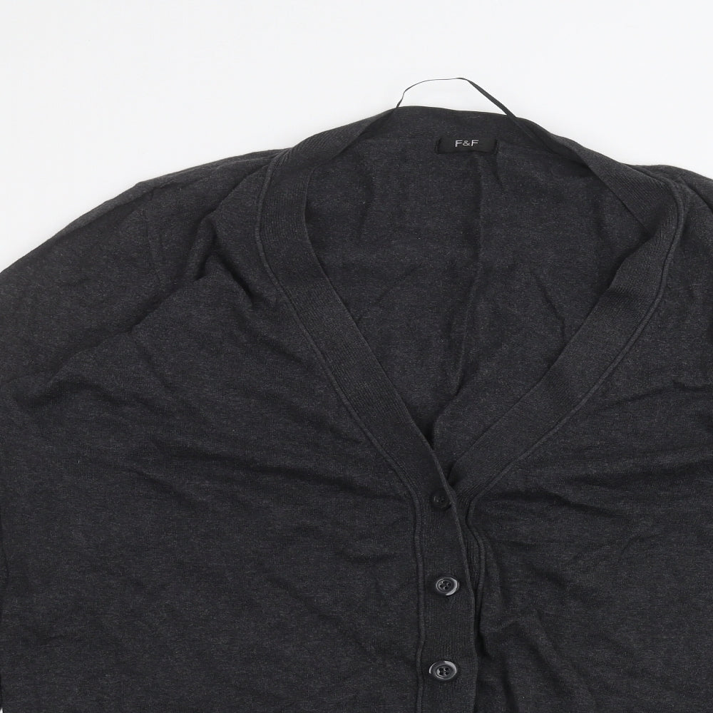 F&F Womens Black   Cardigan Jumper Size 22