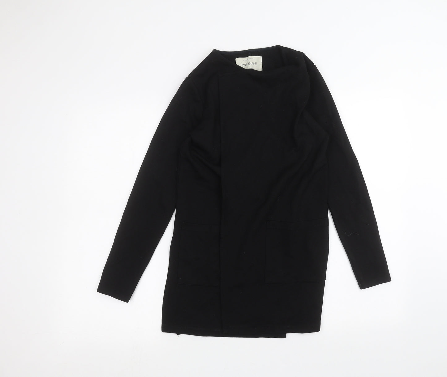 River Island Womens Black   Cardigan Jumper Size 6