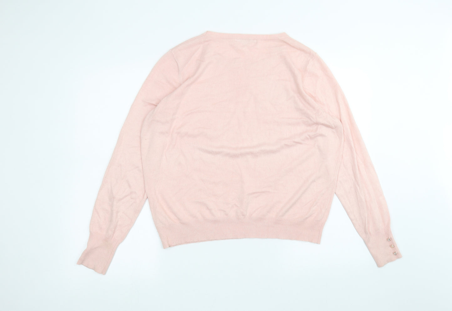 Pebble bay Womens Pink   Basic T-Shirt Size L