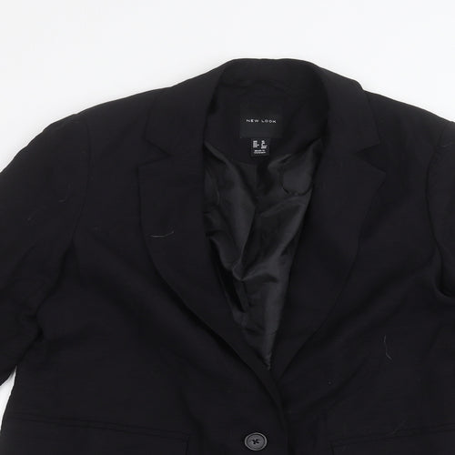 New Look Womens Black   Jacket  Size 10