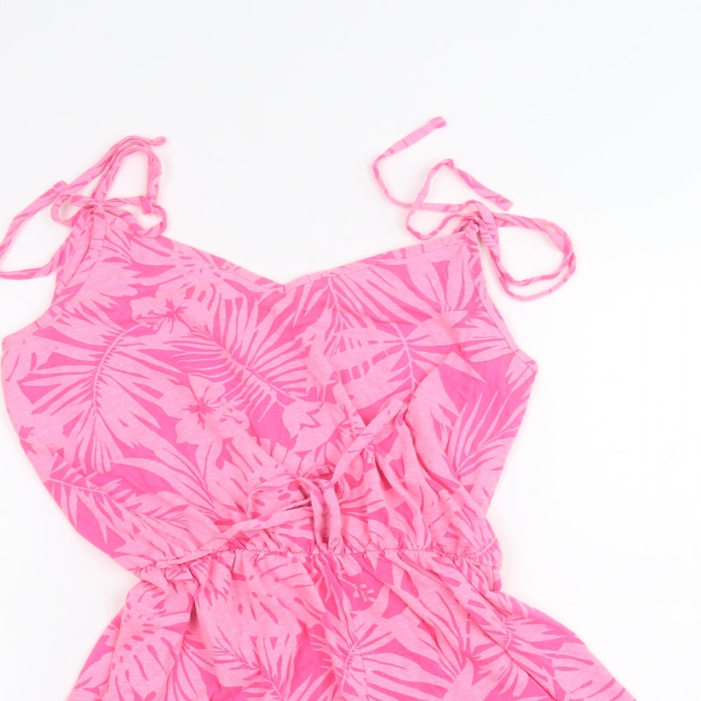 George Womens Pink   Playsuit One-Piece Size M