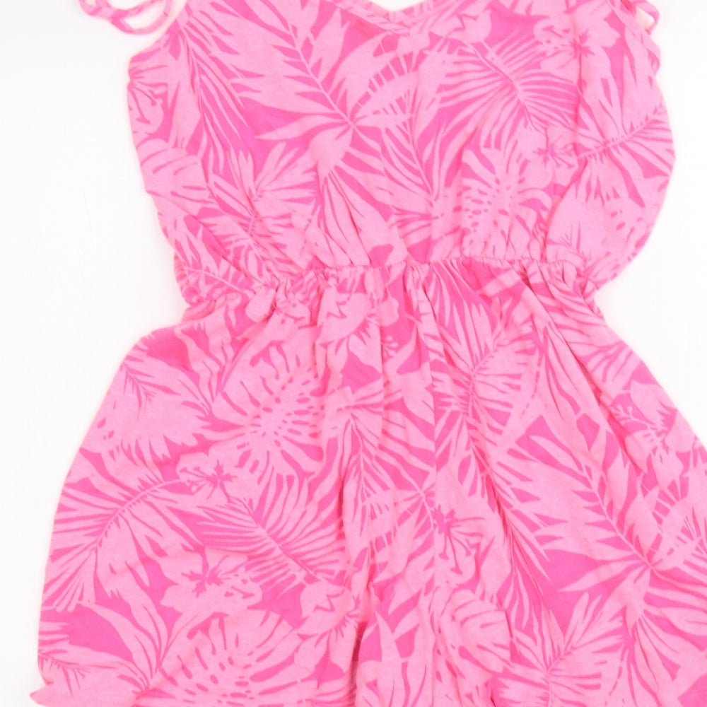 George Womens Pink   Playsuit One-Piece Size M