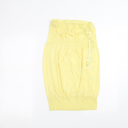 Quiz Womens Yellow   A-Line  Size 14