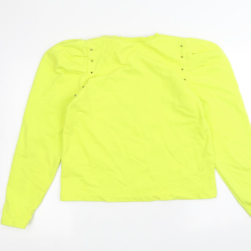 Zara Womens Green   Pullover Jumper Size M