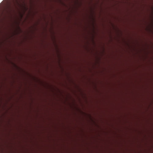 F&F Mens Red    Dress Shirt Size XL