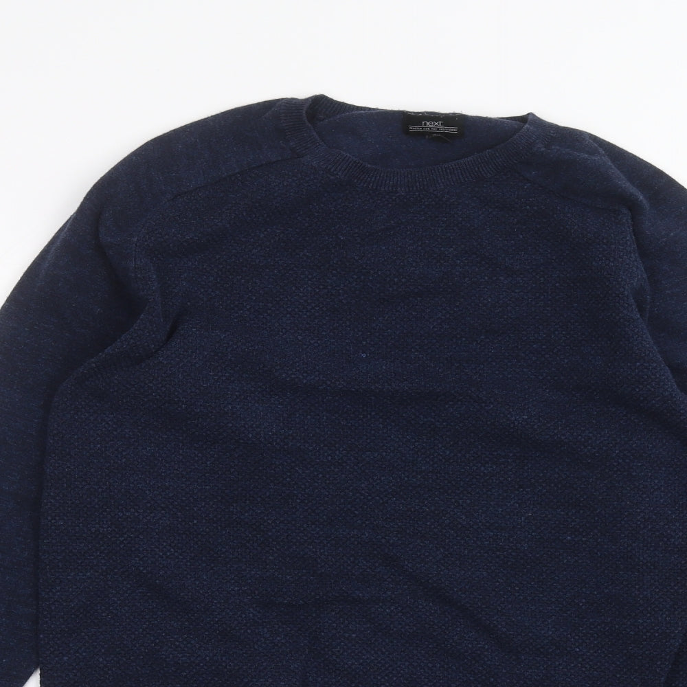 NEXT Mens Blue   Pullover Jumper Size S