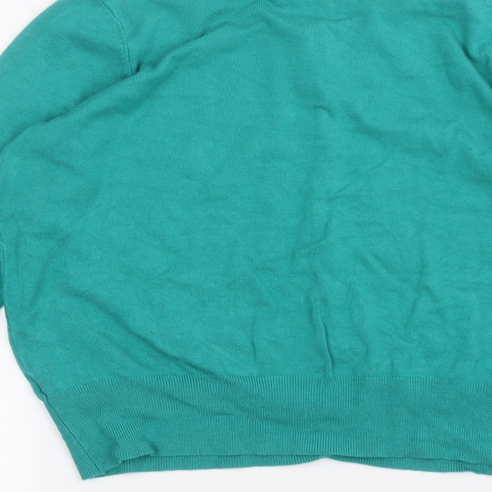 Marks and Spencer Womens Blue   Cardigan Jumper Size 18