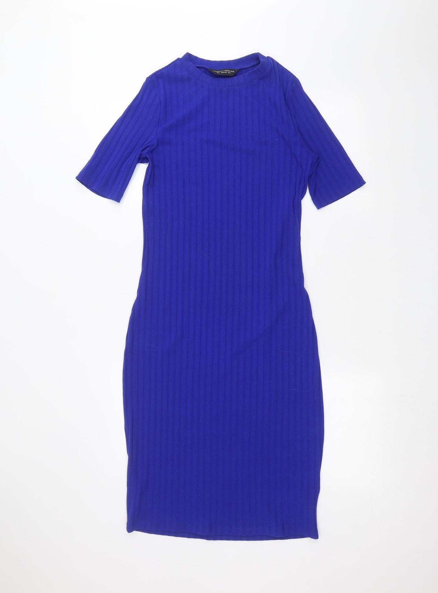 Dorothy Perkins Womens Blue   Pencil Dress  Size 8