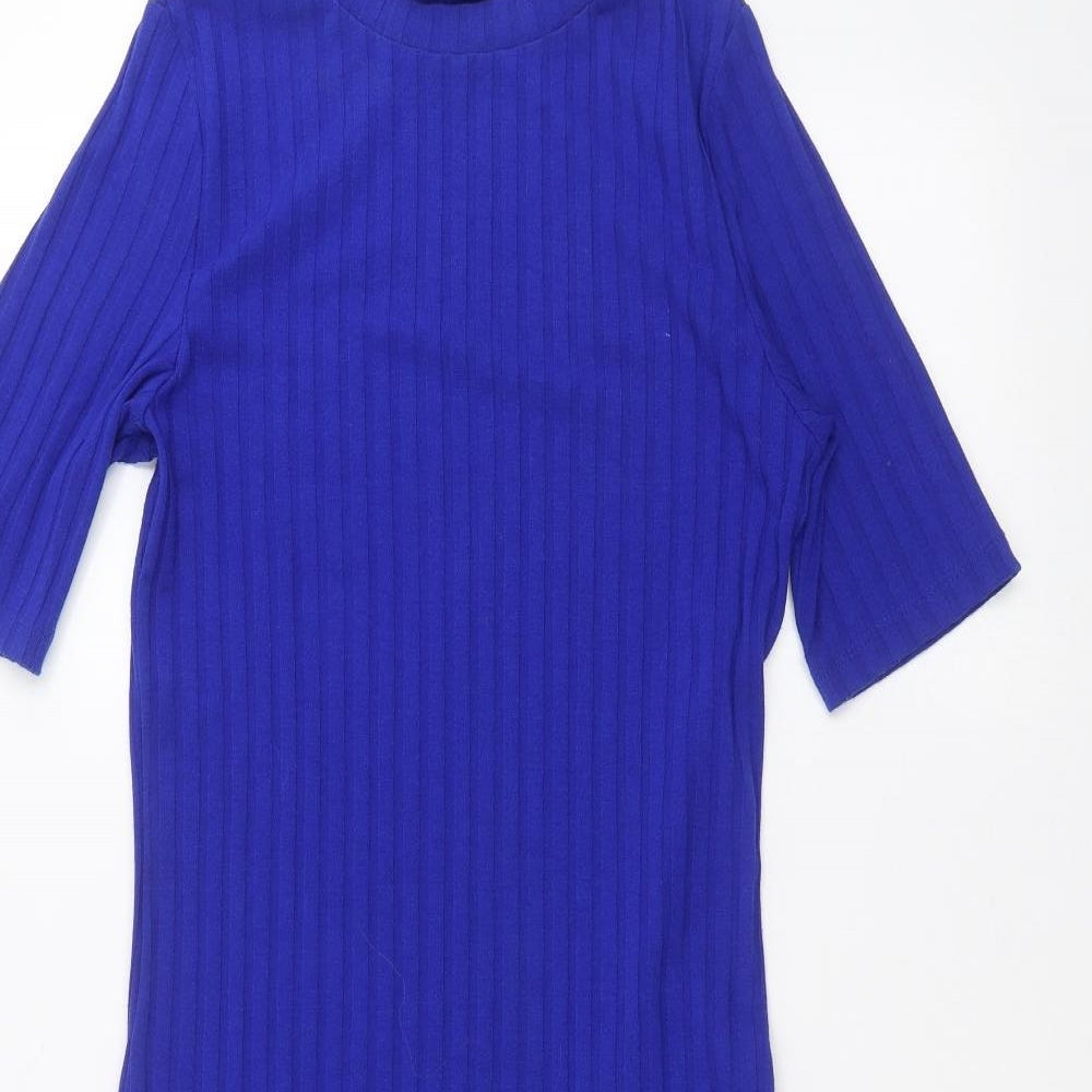 Dorothy Perkins Womens Blue   Pencil Dress  Size 8
