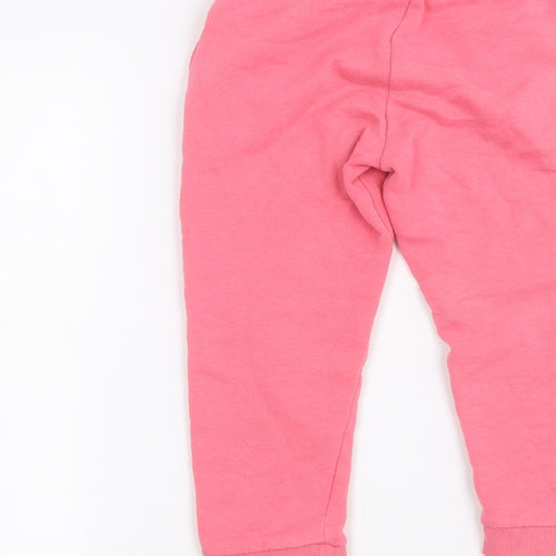 George Girls Pink   Sweatpants Trousers Size 4-5 Years