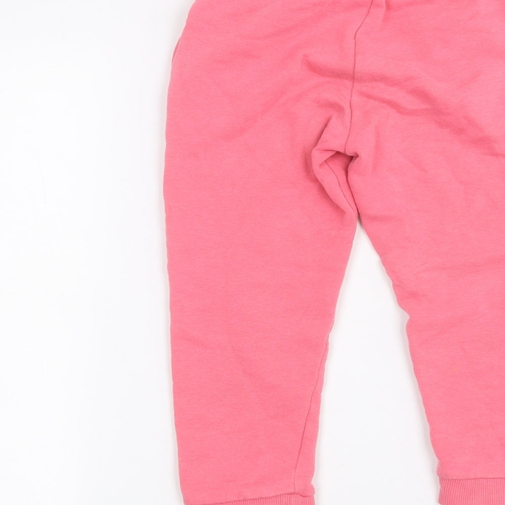 George Girls Pink   Sweatpants Trousers Size 4-5 Years