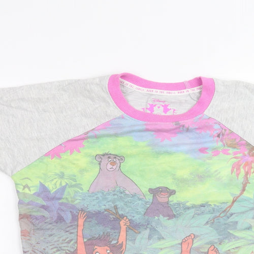 Disney Womens Grey   Basic T-Shirt Size S