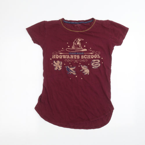 Primark Womens Red   Basic T-Shirt Size XS