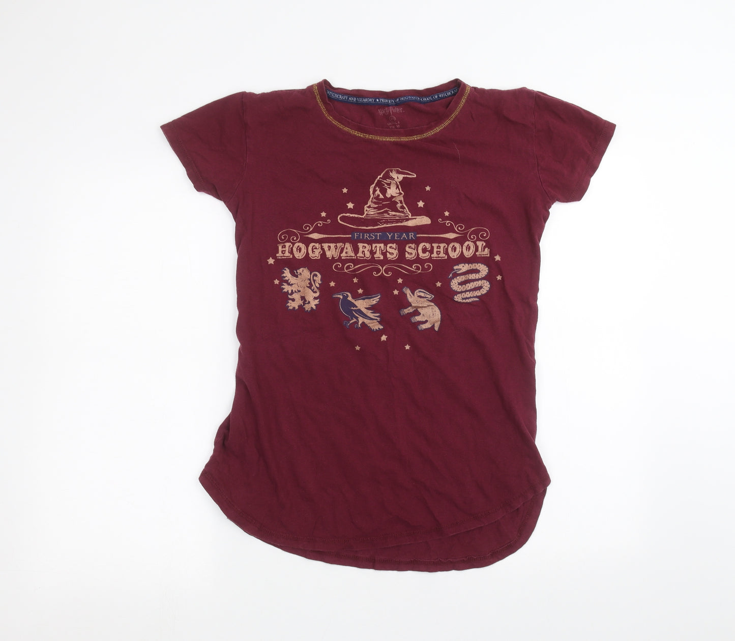 Primark Womens Red   Basic T-Shirt Size XS