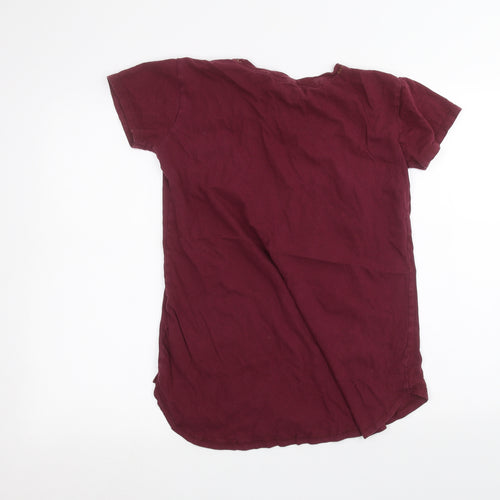 Primark Womens Red   Basic T-Shirt Size XS