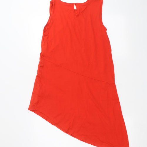 Marks and Spencer Womens Orange   Basic Blouse Size 10